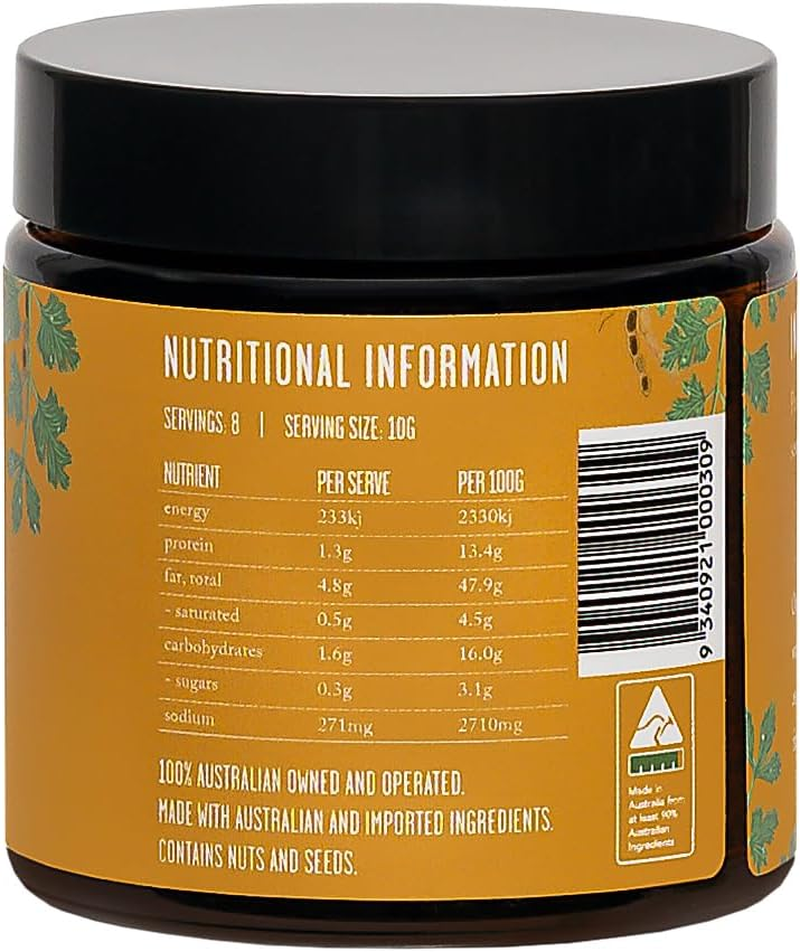 Australian Bush Spices - Bush Dukkah Glass 60G