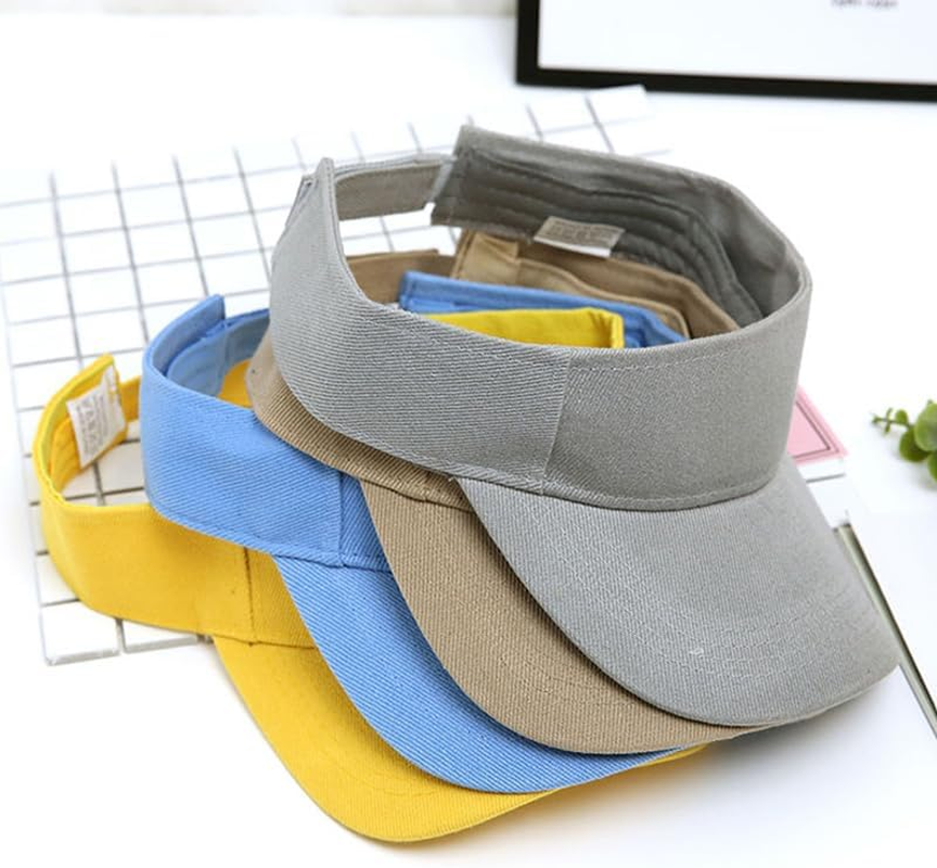 AIMALL Women'S Stylish Sport Visor Cap with Adjustable Fit, UV Protection, Hollow Top Design for Enhanced Breathability, Ideal for Beach & Outdoor Activities - Green image number 5