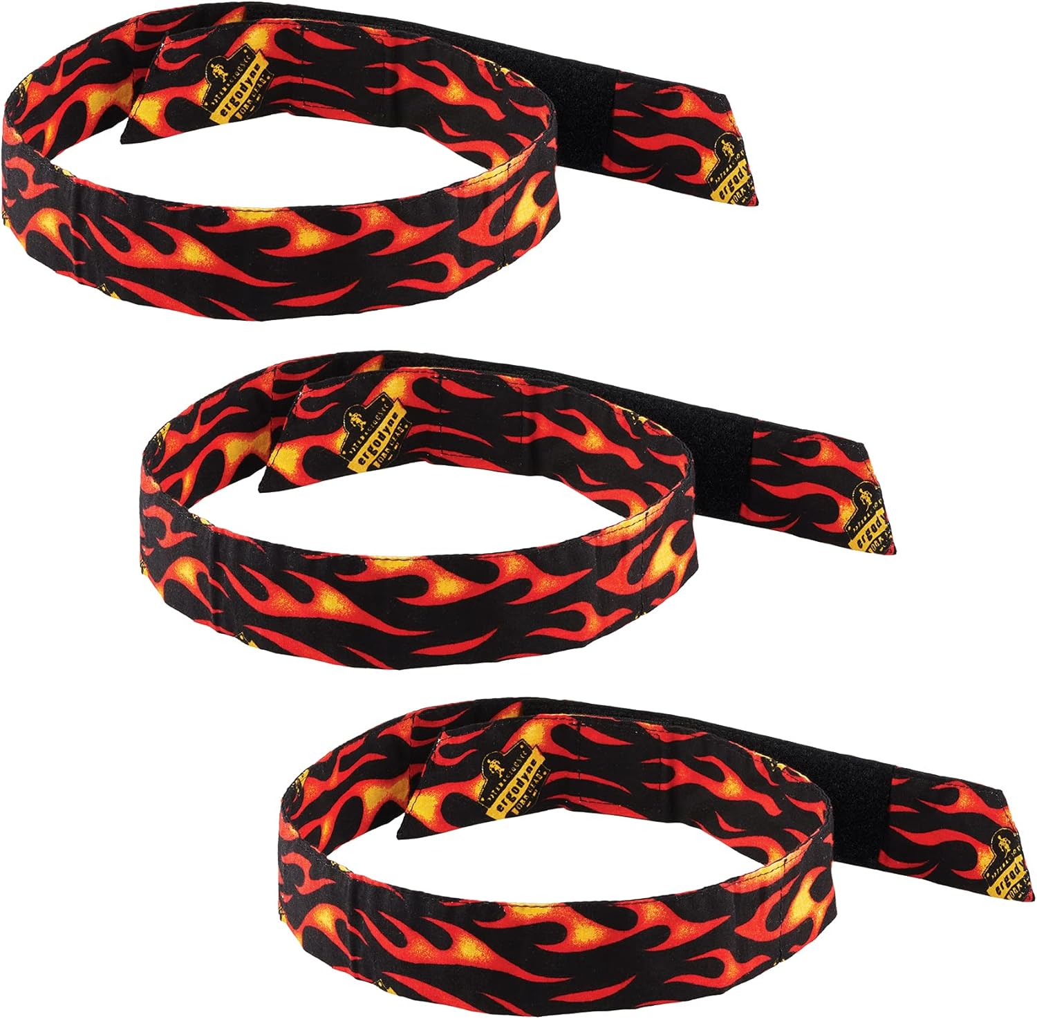 Ergodyne Chill-Its 6700CT Evaporative Cooling Bandana - Tie Closure, Navy Western