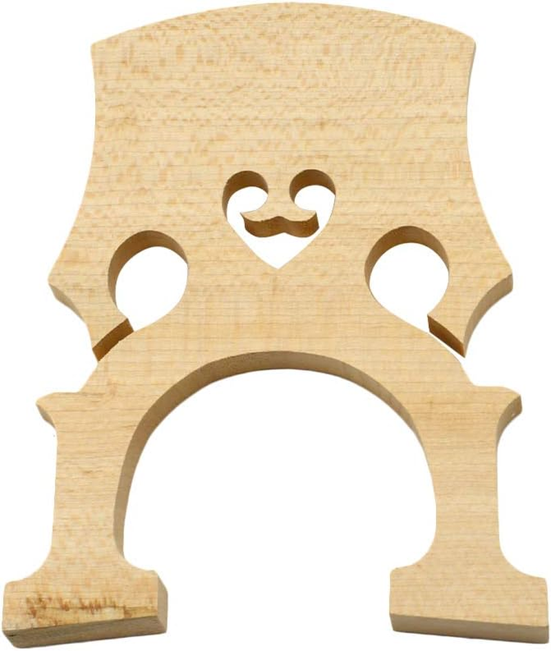 Hordion 3/4 Cello Bridge Maple Cello Fitted Bridge Cello Parts image number 1