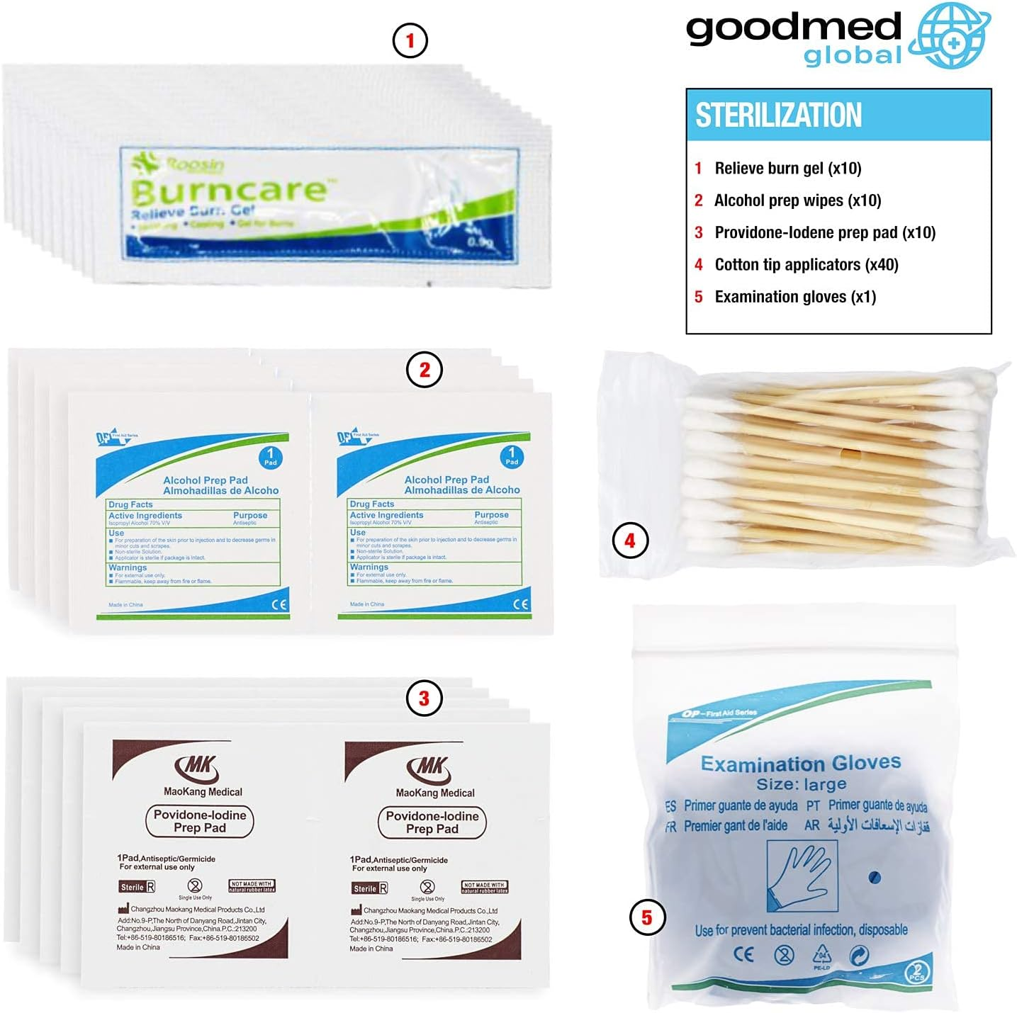 Family Guard   , 180Pieces, Essential Care for Families to Treat Minor Injuries at Home, Sporting Events and Travelling, 23Cm*18Cm image number 6