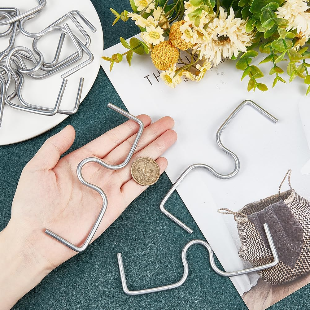 WEBEEDY 20 PCS Tree Branch Puller Tying Machine M-Shaped Tree Branch Spreader Branch Bending Tool for Shaping Fruit Tree Branches image number 4