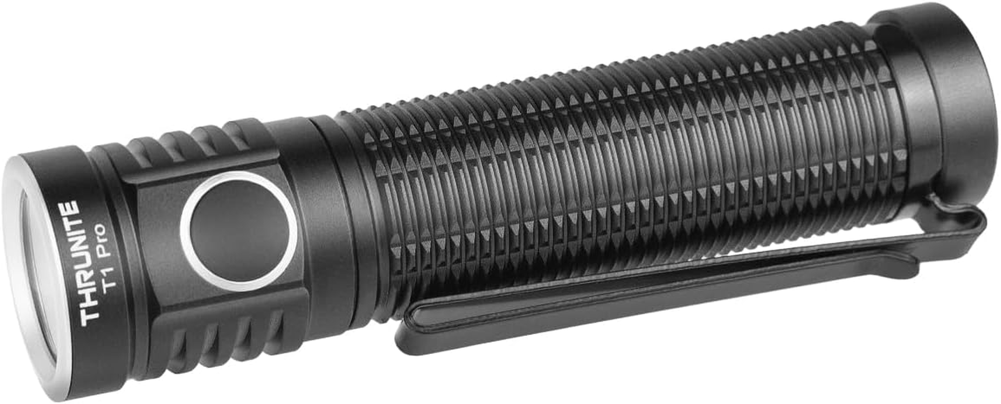 Thrunite T1 Pro Rechargeable Flashlight - Aluminum & EDC Torch - 1920 Lumens & 196 Meters Throw - Super Bright & 61 Days Working - Pocket Light for Emergency, Camping & Outdoor Adventures - Cool White image number 3