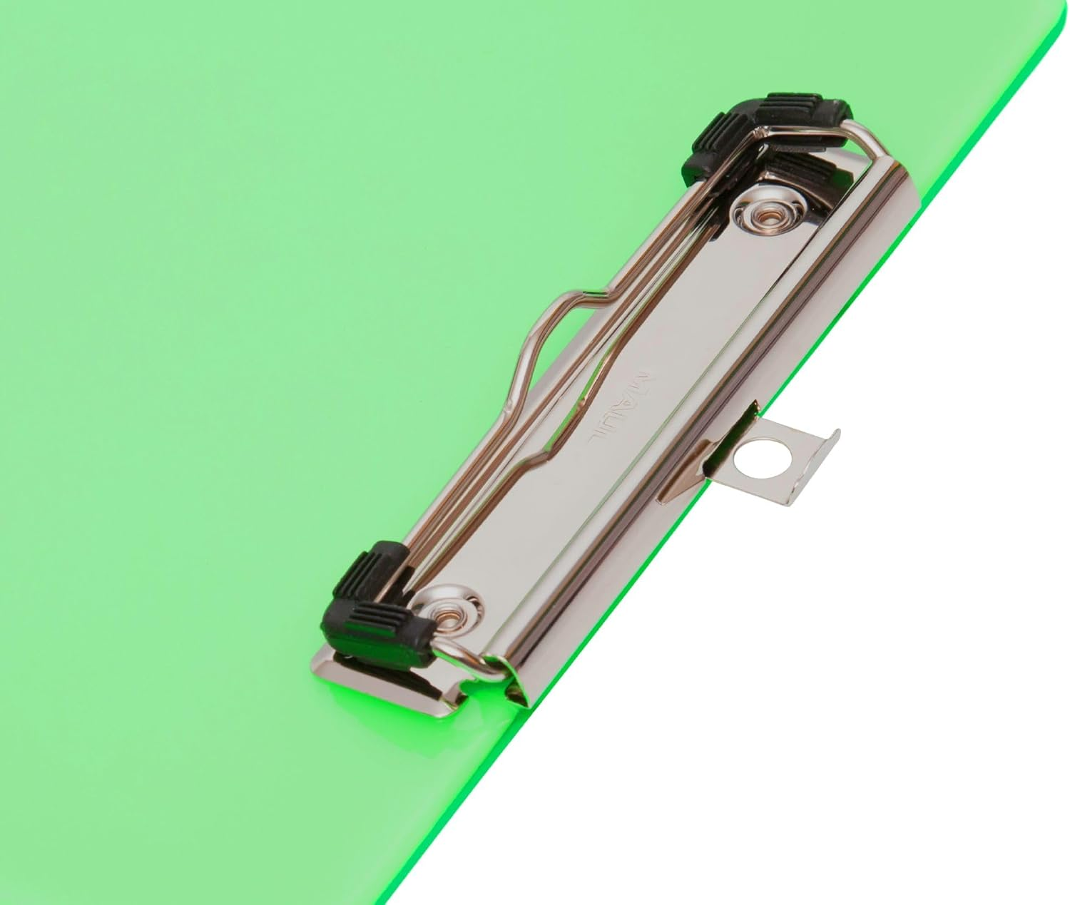 Maul Writing Board, Plastic, A4 Clipboard, Hanging Loop Green image number 5