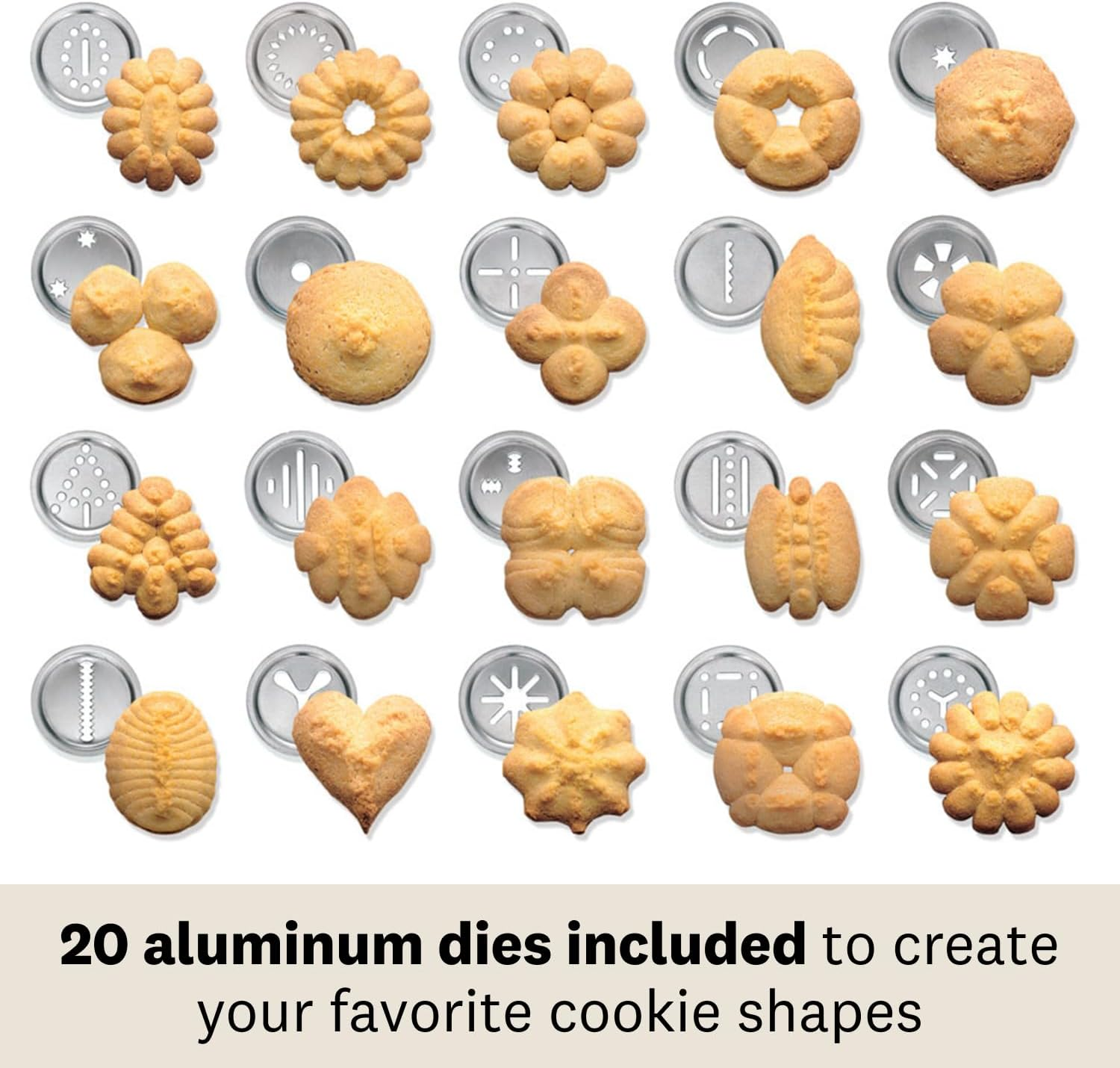 Norpro 8300 Marcato Classic Biscuit Press, Silver image number 5