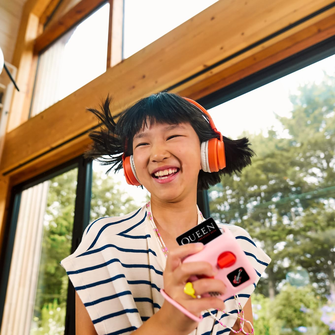 Yoto Mini (2024 Edition) + Disney Pixar Bundle &ndash; Kids Screen-Free Bluetooth Audio Player, All-In-1 Travel Device for Stories Music Podcast Radio White Noise, Use as Speaker or with Headphones image number 2