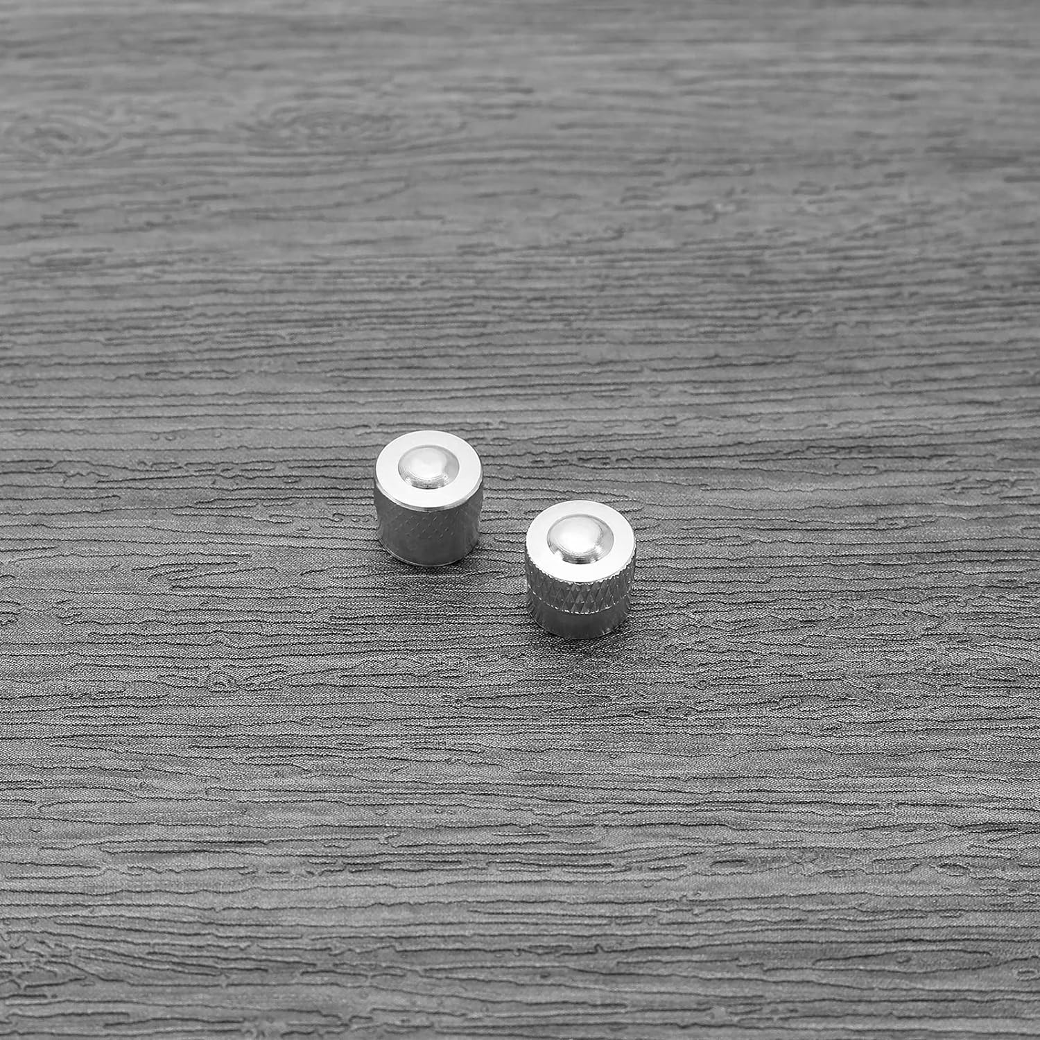 Emagtech 24PCS Tyre Valve Stem Caps Metal Car Tire Valve Lever Covers Tyre Dust Caps for Most Car Truck Motorbike Bicycle Scooter 8Mm Inner Diameter Silver image number 6