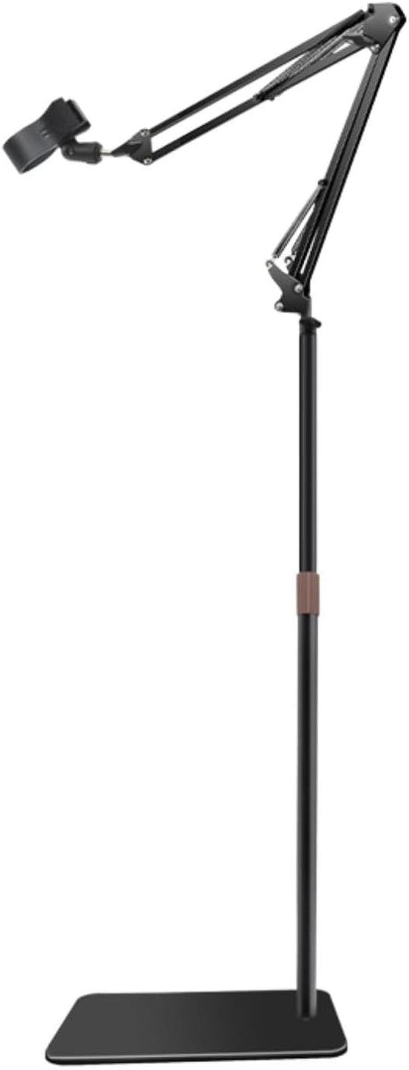 Motivetech Hands Free Hair Dryers Stand Floor Blower Stand Holder Adjustable Practical Non Slip 180 Degrees Rotatable for Pet Grooming, Height 70Cm to 99Cm