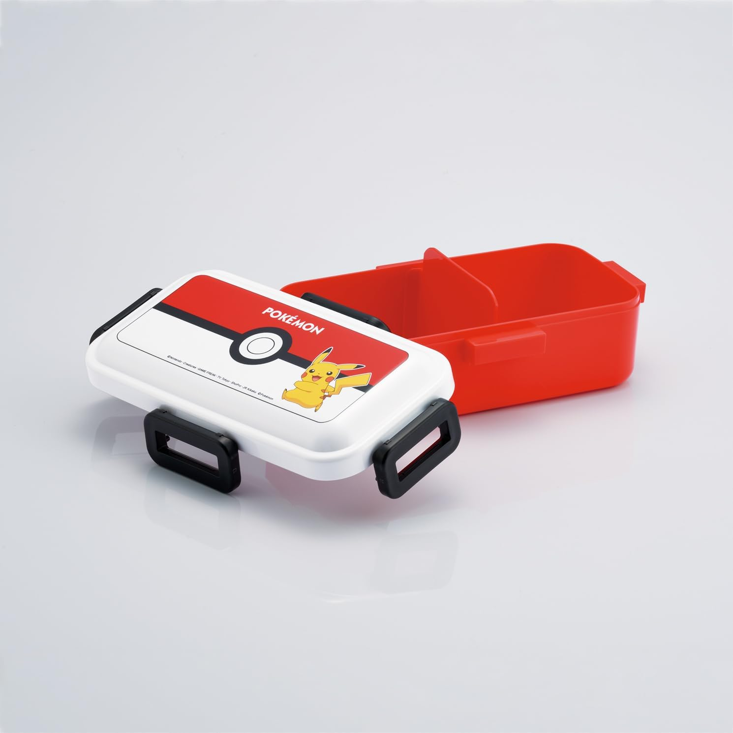 Skater PFLB6-A Bento Box, Fluffy Serving Lunchbox, 18.9 Fl Oz (530 Ml), Pokemon, Pokeball 25 Made in Japan