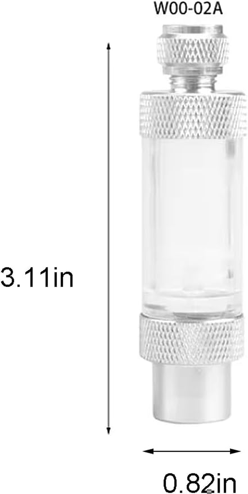 Aquarium CO2 Regulator Bubble Counter Carbon Dioxide Measure for Fish Tank Water Plants (Single Head Non-Return) image number 2
