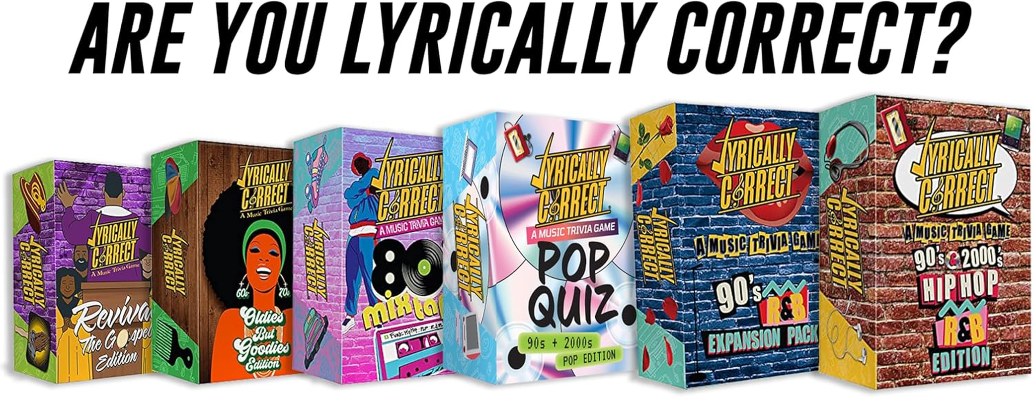 90'S and 2000'S Hip Hop and R & B Music Trivia Card Game |Multi-Generational Family Gatherings, Adult Game Night and Fun Trivia image number 5