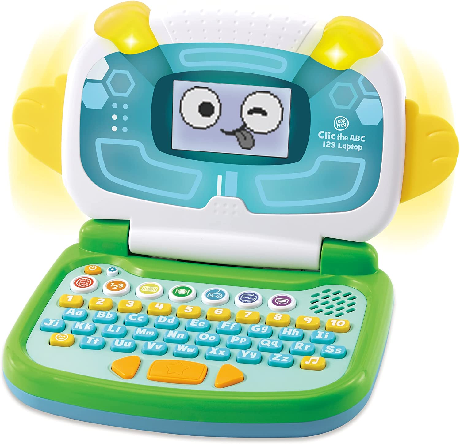 Leapfrog Clic the ABC 123 Laptop - Educational Kid Laptop - 615103 - Green