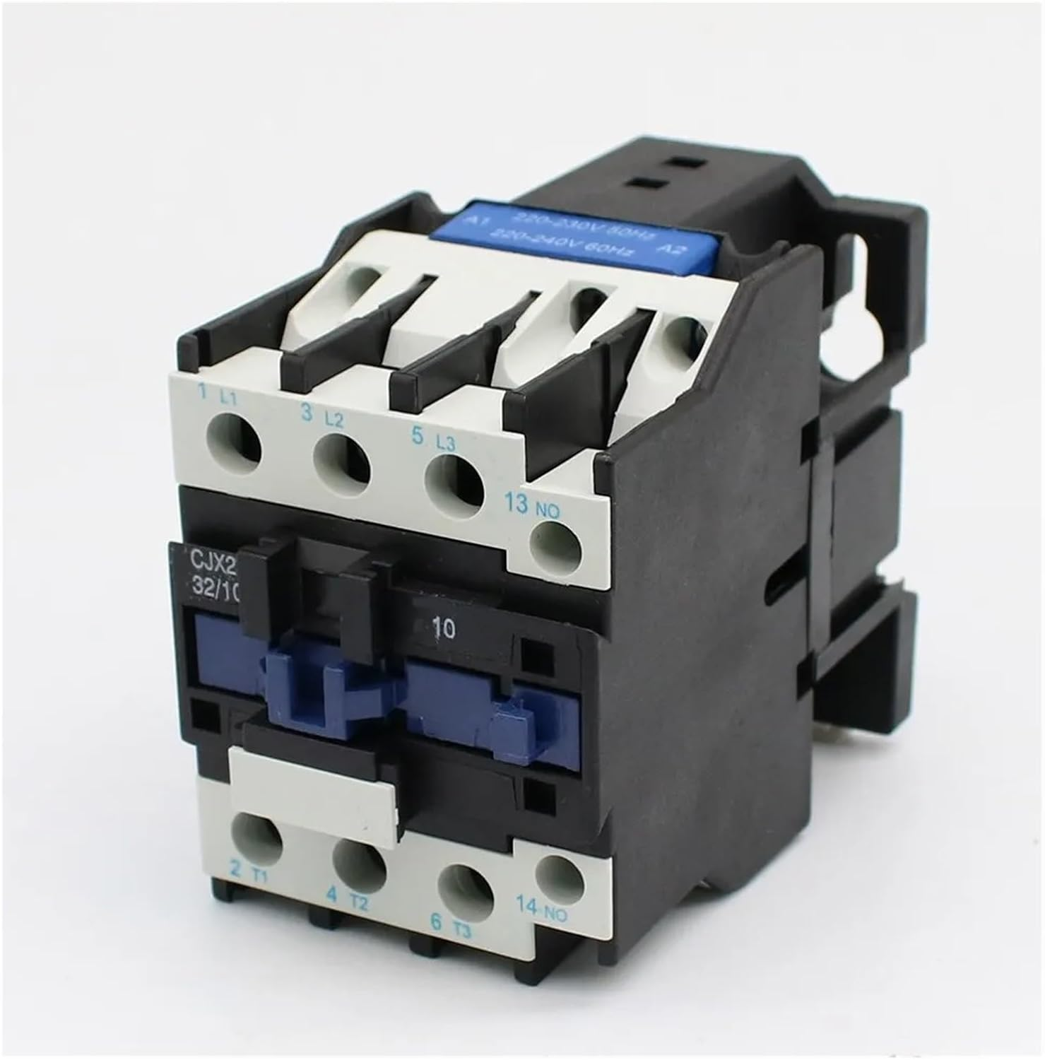 KLVN AC Contactor CJX2-3210 32A NO 3-Phase DIN Rail Mount Electric Power Contactor 24V 36V 110V 220V 380V(AC220V) - Ac220V image number 5