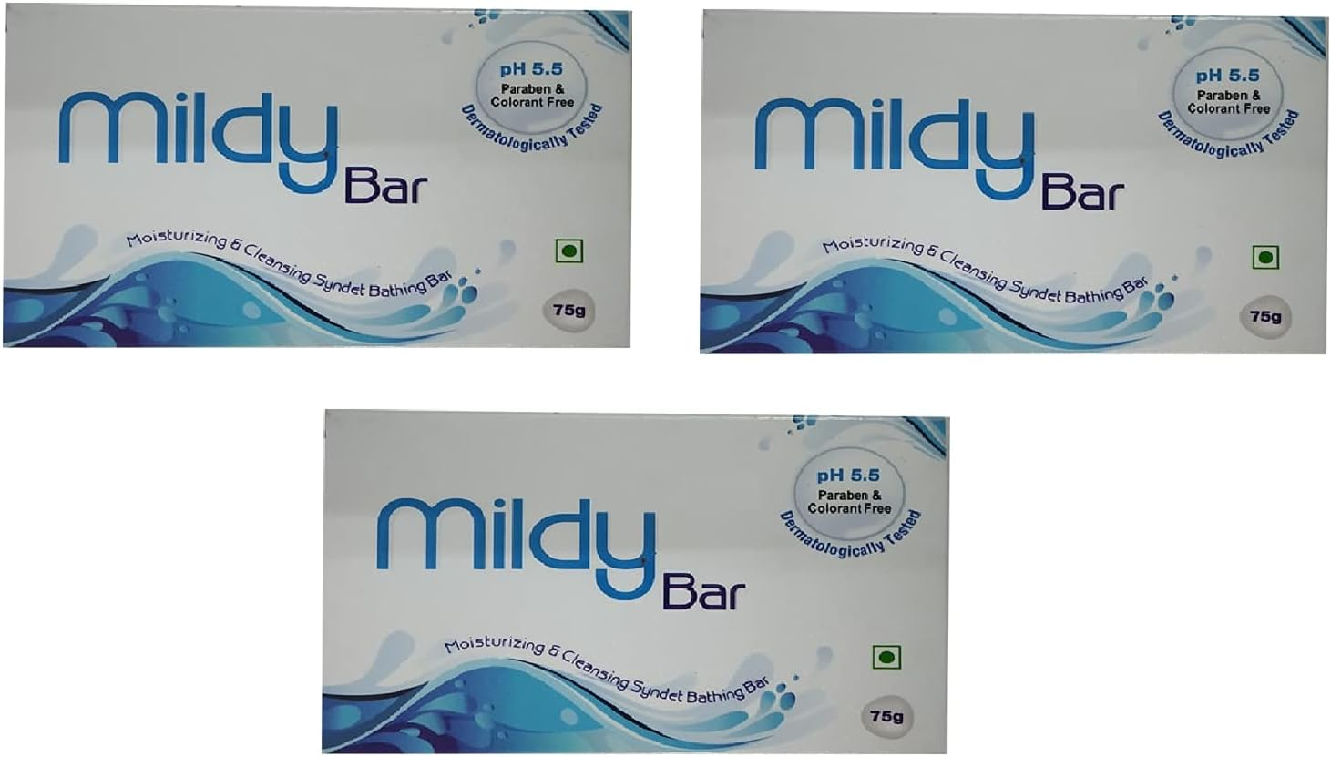 Mildy Bar (Pack of 3 * 75Gm)