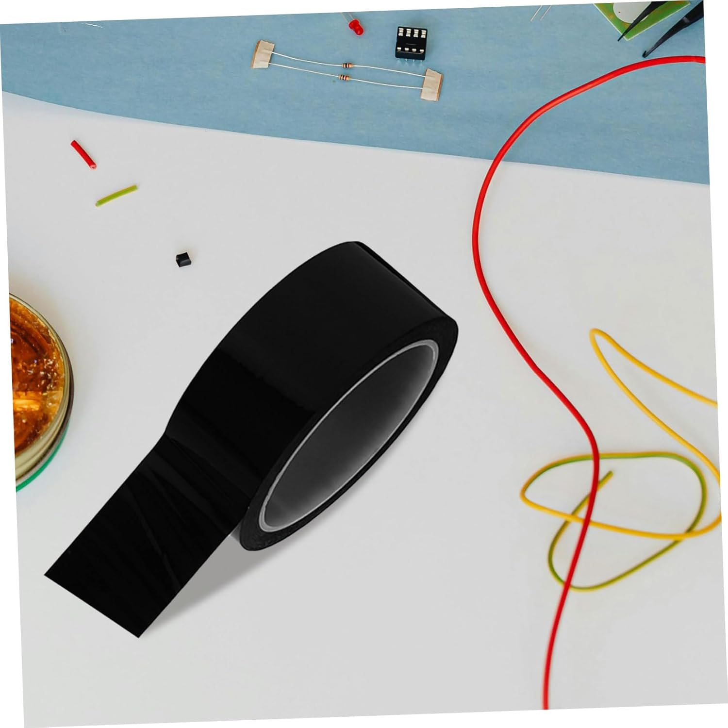 Cabilock Light Dimming Tape Tape to Blocking for Dim Indicator Lamp and Display Screen on Appliances Electronics LED Cover Adhesive Film image number 1