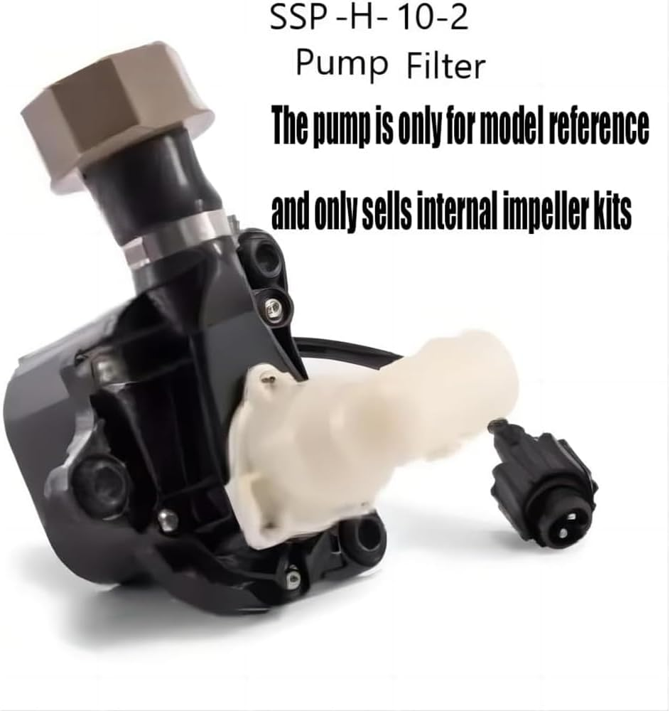 SSP-H-10-2 SSPH102 403M for Intex Pump Impeller, with Ceramics Shaft Suitable Model Replacement Rotor Assembly Pure Spa Type for Water Pump, Includes Shaft/Bushings/Shim