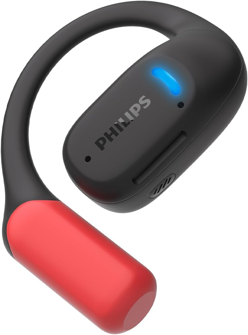 PHILIPS TAA6709 True Wireless Open Ear Sports Bluetooth Headphones - Black image number 1