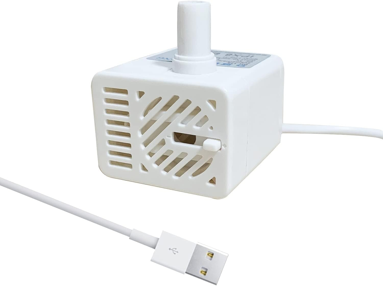 Homvik USB 200L / H 1.5W Mini Water Pump Submersible for Cats Fountain Aquarium Pond and Fish Tank Ultra Silent Fresh and Marine Water Circulation Height 1M image number 6