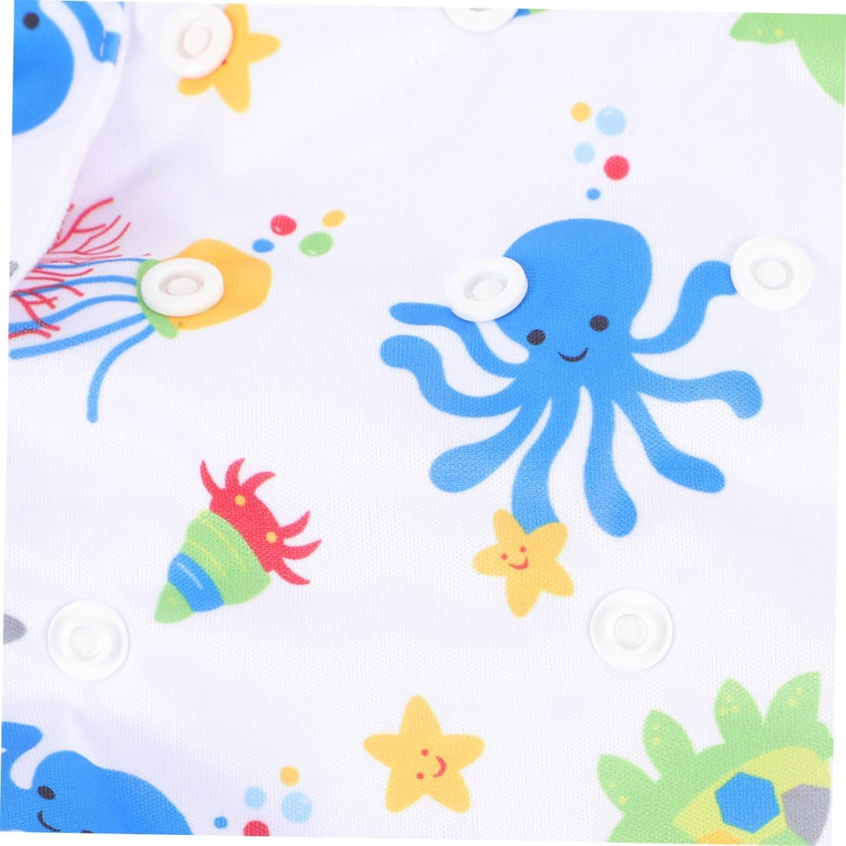 ERINGOGO 2Pcs Nappies Elderly Diapers for Senior Women Washable Incontinence Pants Adult Diapers Cover Snaps Breathable Adult Cloth image number 1