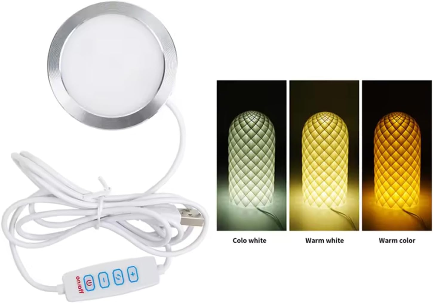 Pomya LED Creative Lighting Kit, LED Lamp Kit 2 Efficient Energy Package for 3D Printers