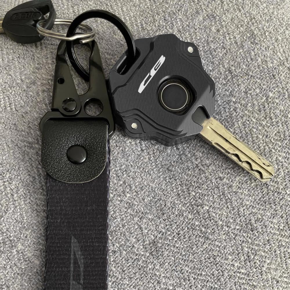Fit for Honda CBR 600RR CBR1000RR CB500F 500X CB 650R CBR500R CBR250RR CB1100 CNC Motorcycle Key Case Cover Keyring image number 3
