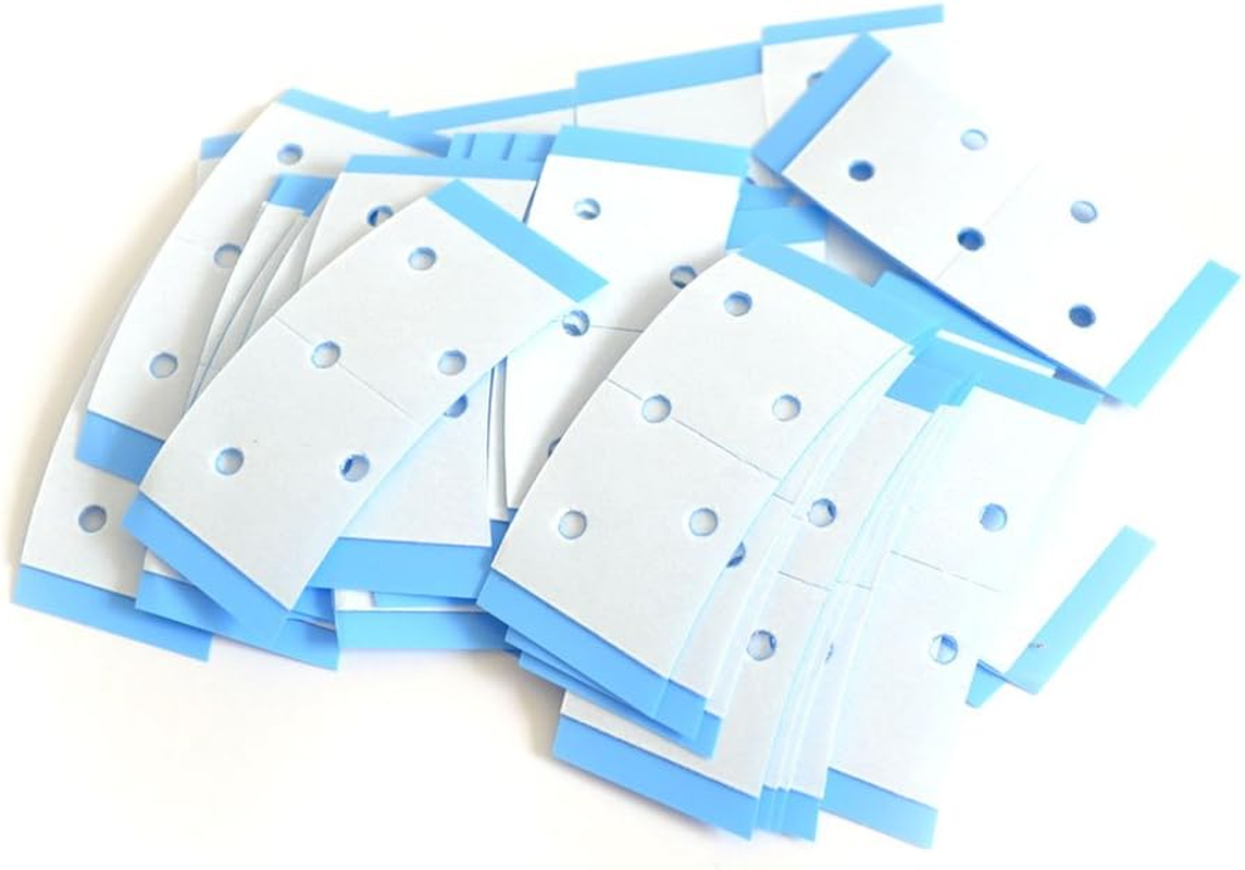 (Adhesive Schistose Tapes, "Extenda Bond" C Contour 36 Pieces) - AIRAO "Extenda Bond" Walkertape Bonding Toupee Hairpiece Hair Extensions Tape Adhesive Glue Strips Wig Tape Double Sided Shape C Contour 36 Pieces per Bag image number 3