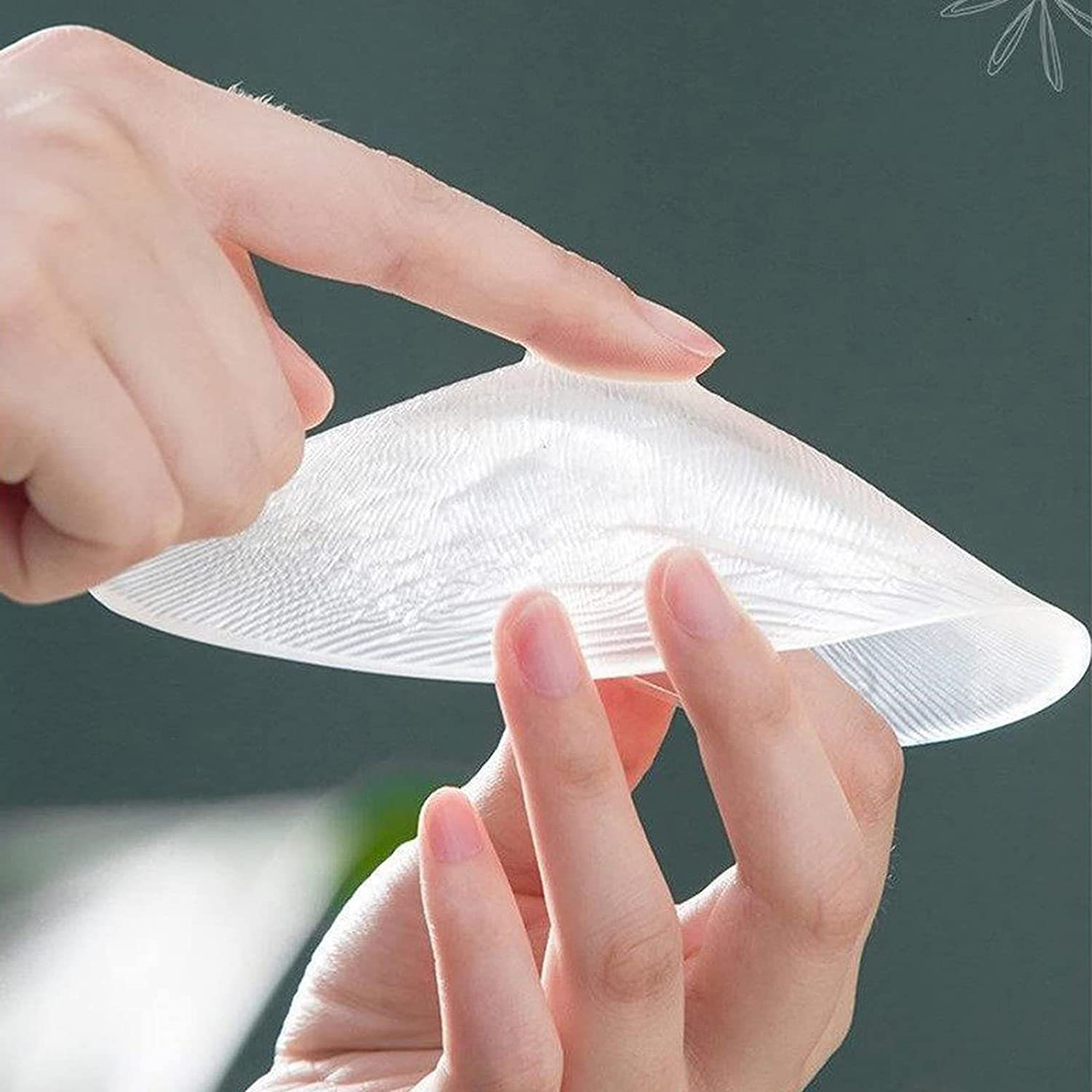 TRADERPLUS 2 Pairs Silicone Shoulder Pads for Womens Clothing Reusable anti Slip Shoulder Pads Invisible Shoulder Enhancer