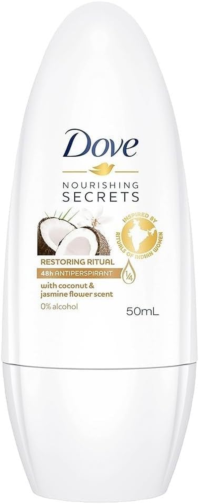 Dove Antiperspirants/Deodorants Coconut & Jasmine, 50Ml