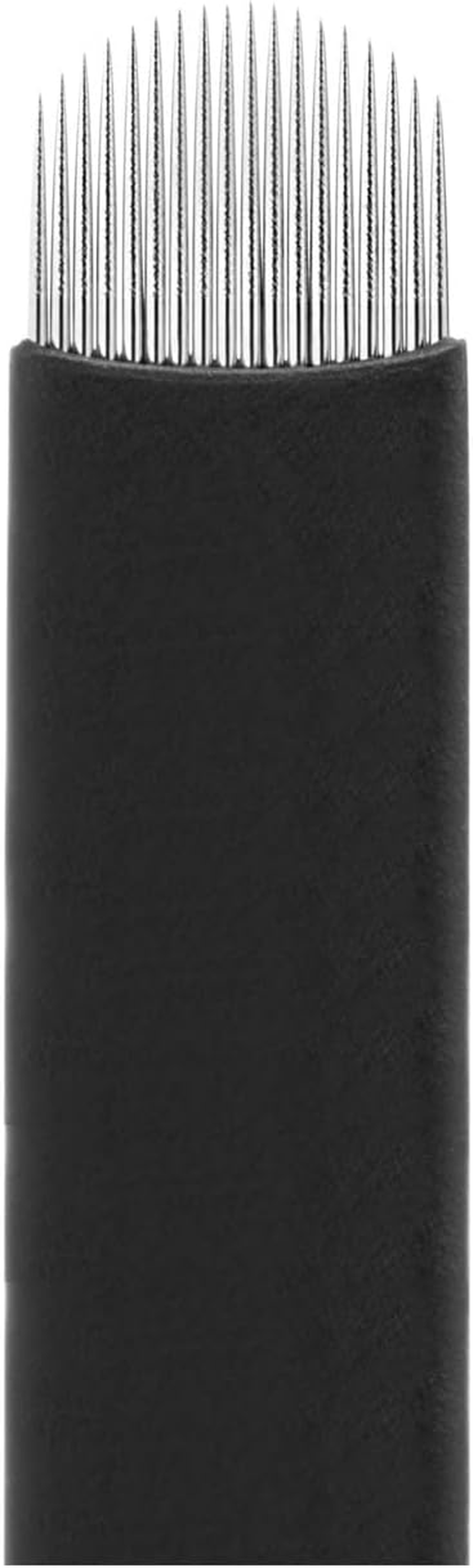 30Pcs Black Microblading Blades U18 Nano 0.16Mm Microblading Nano Agujas 18U Microblades (18U-0.16Mm) image number 4