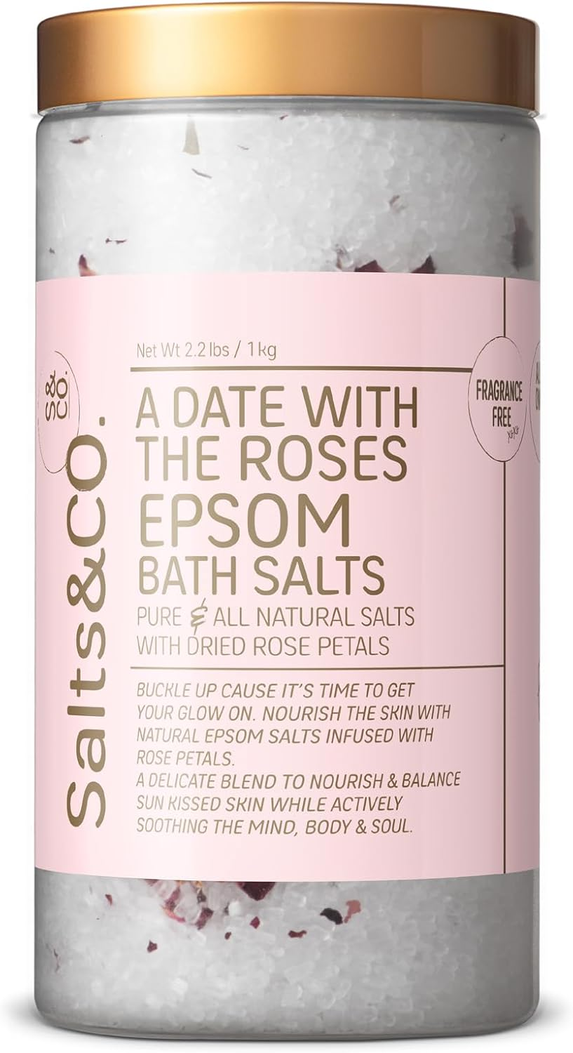 Salts & Co. a Date with the Roses Epsom Floral Bath Salts 1 Kg