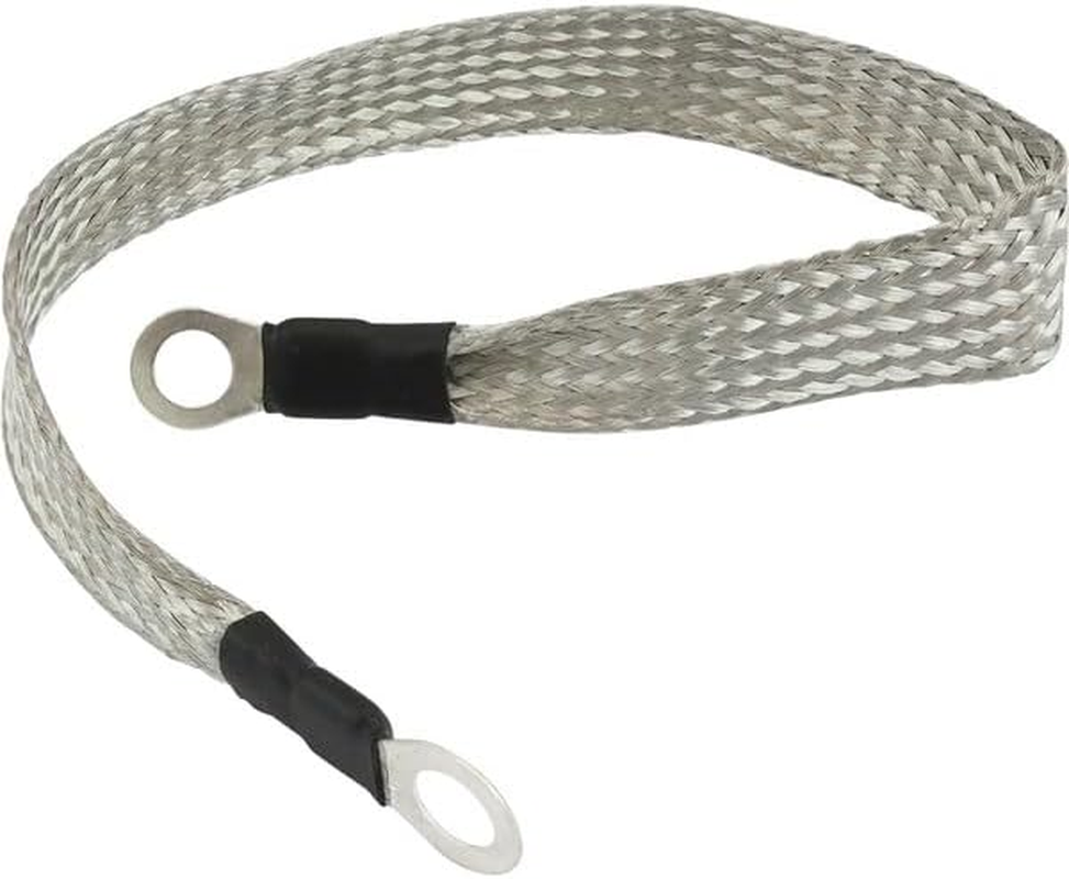 Aeroflow Ground/Earth Strap 400Mm Long 5/16In and 3/8In Eyelet
