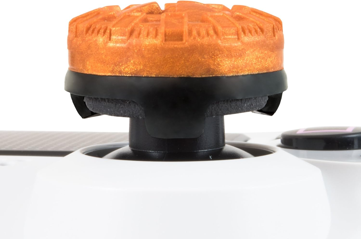 Kontrolfreek Atomic for Playstation 4 (PS4) Controller | Performance Thumbsticks | 2 Mid-Rise Convex | Orange image number 5