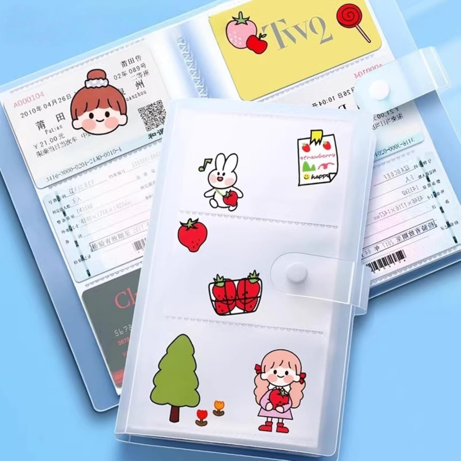 Suytvenxau Card Case for Yoto Cards Holds 120 Audio Cards Compatible with Yoto Card Holder Organizer for Kids Boys and Girls image number 3