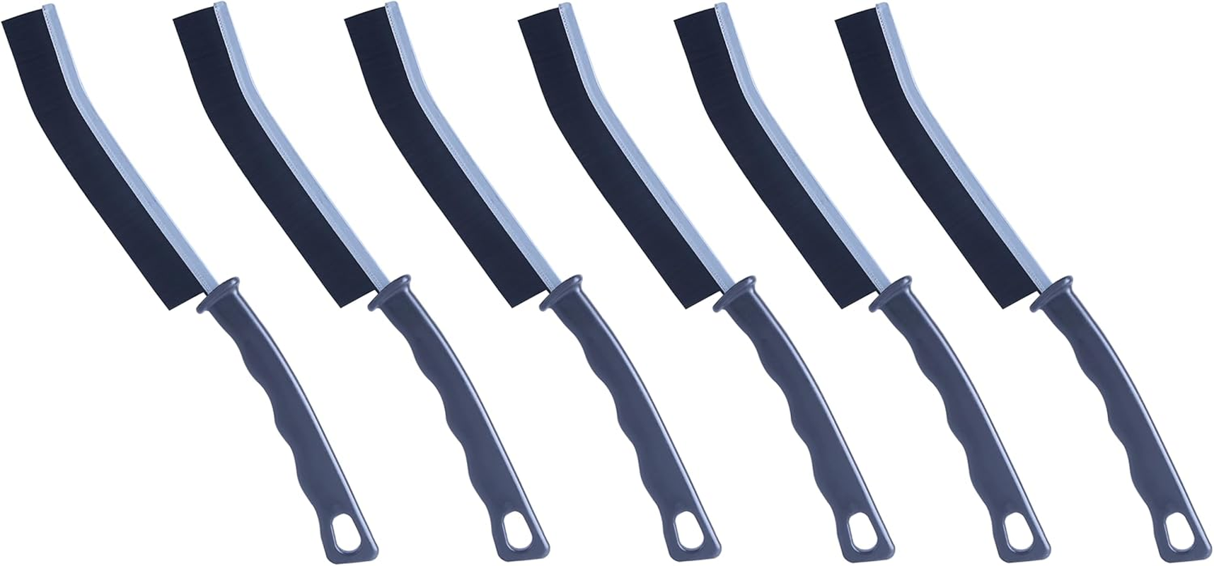 KONMAY 6 Pieces Hard Bristle Corner Cleaning Brush - Joint Cleaner Bathroom, Joint and Gap Cleaning Brush, Crevice Brushes for Tiles, Bathroom, Kitchen, Household, Window Frame, Shower Cubicles And image number 5