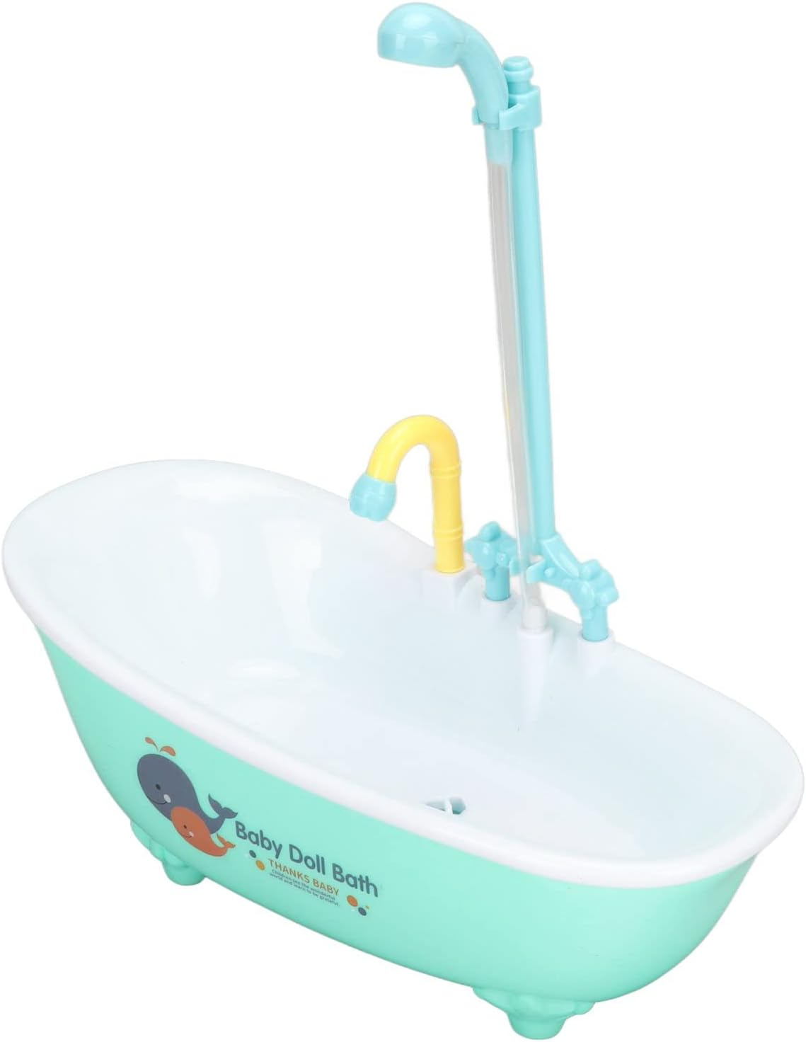 Bird Bath Tub Bowl Basin, Multifunctional Cute Electric Automatic Parrot Bathtub Bird Bathtub with Faucet and Shower Head, Bird Bath Sink Birdbath Toy Pet Parrot Cage Budgie image number 2