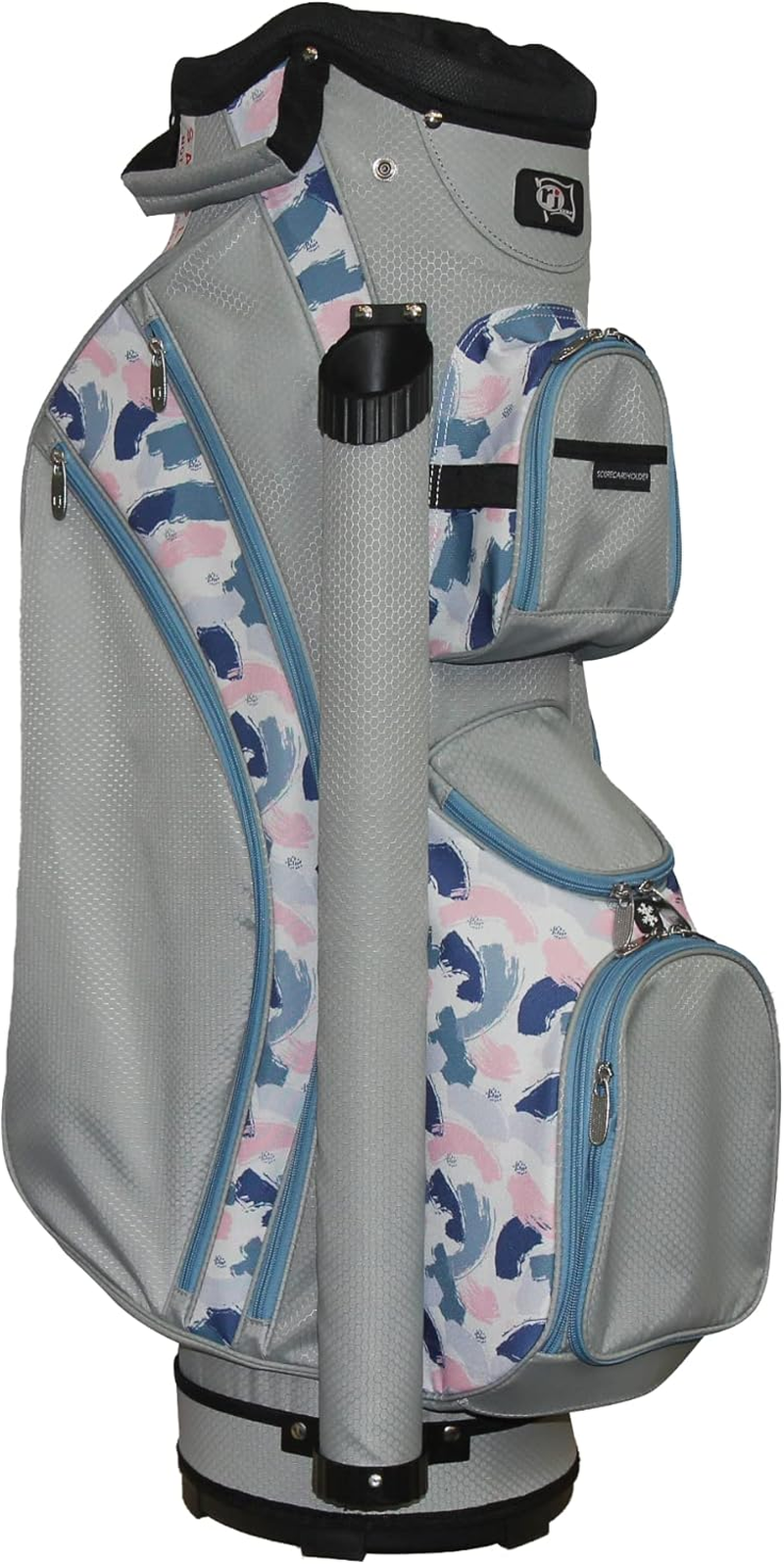 R J Sports Paradise 9" Deluxe Ladies Cart Bag, Abstract, 9 image number 1