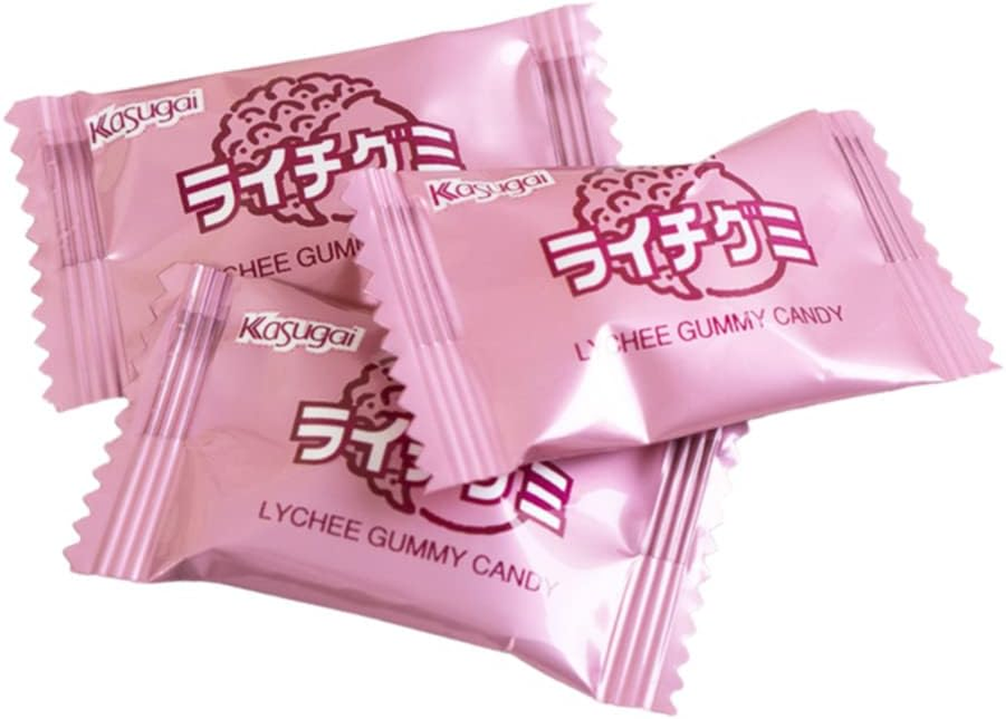 Kasugai Gummy Lychee Candy 102 G