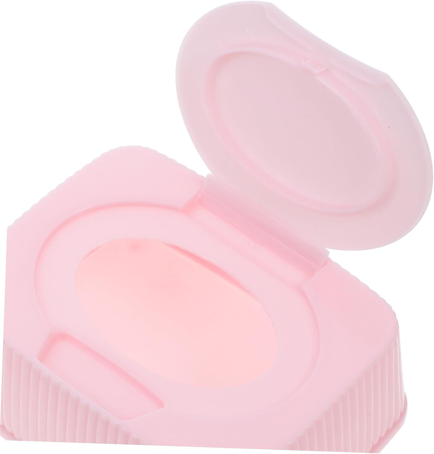 Baby Wipes Dispenser and Wipes Container Pink Plastic Flip-Top Storage Box for Children Dustproof Portable Moisture Retention Suitable for Home and Travel image number 4