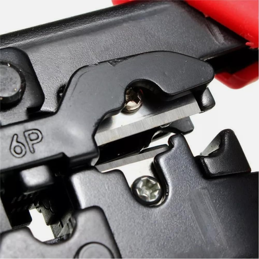 ZONADA Network LAN Wire Crimper RJ45 RJ11 Tool for Ethernet Cable Crimping RJ12 8P8C 6P6C Cutter Phone Plier image number 6