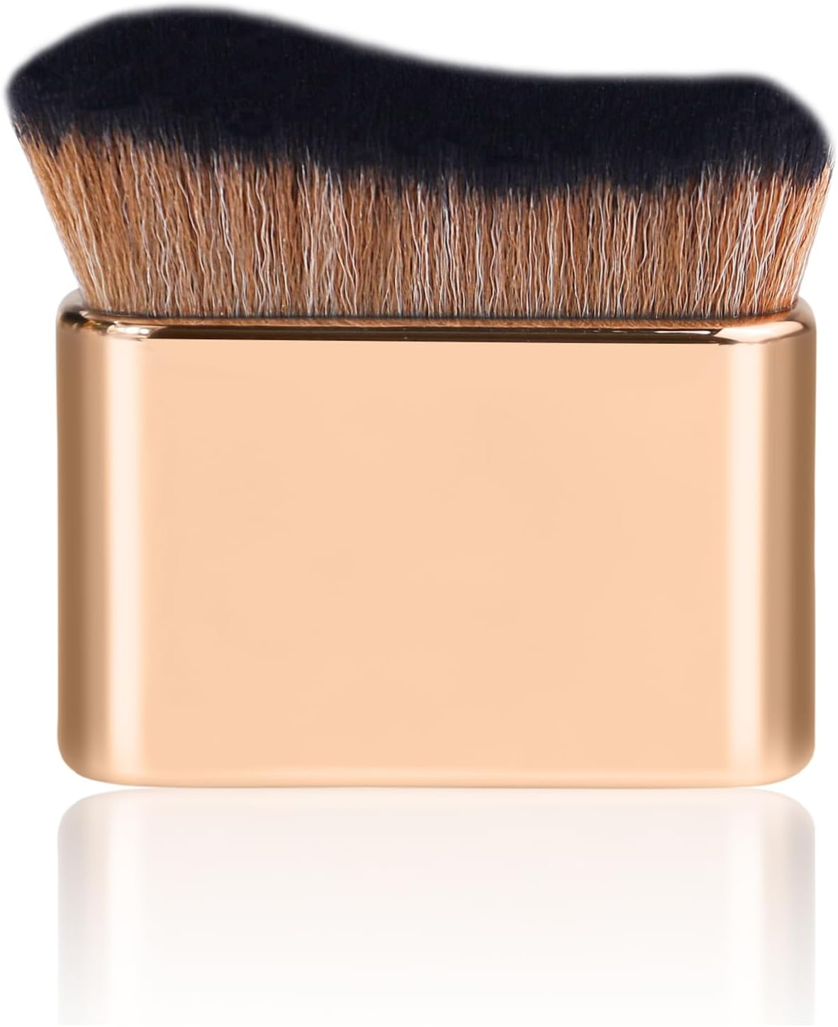 Start Makers Foundation Brush 2 Pcs Dual-Ended 2-In-1 Kabuki Makeup Brushes for Buffing, Blending, Sculpting, Highlight, Contouring