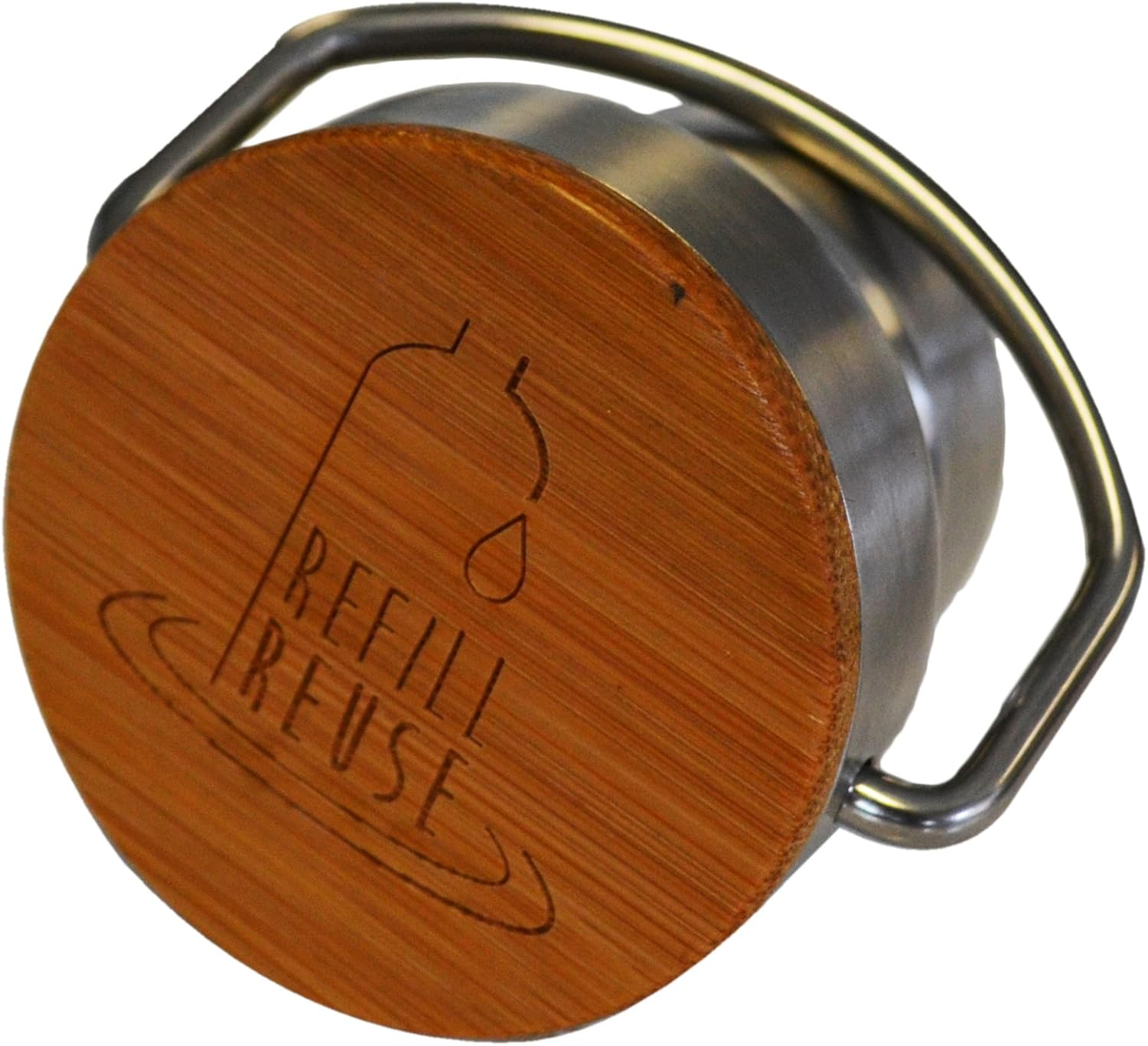 Cheeki Thirsty Max Stainless Steel Bottle 1.6 Litre Capacity, Silver image number 1