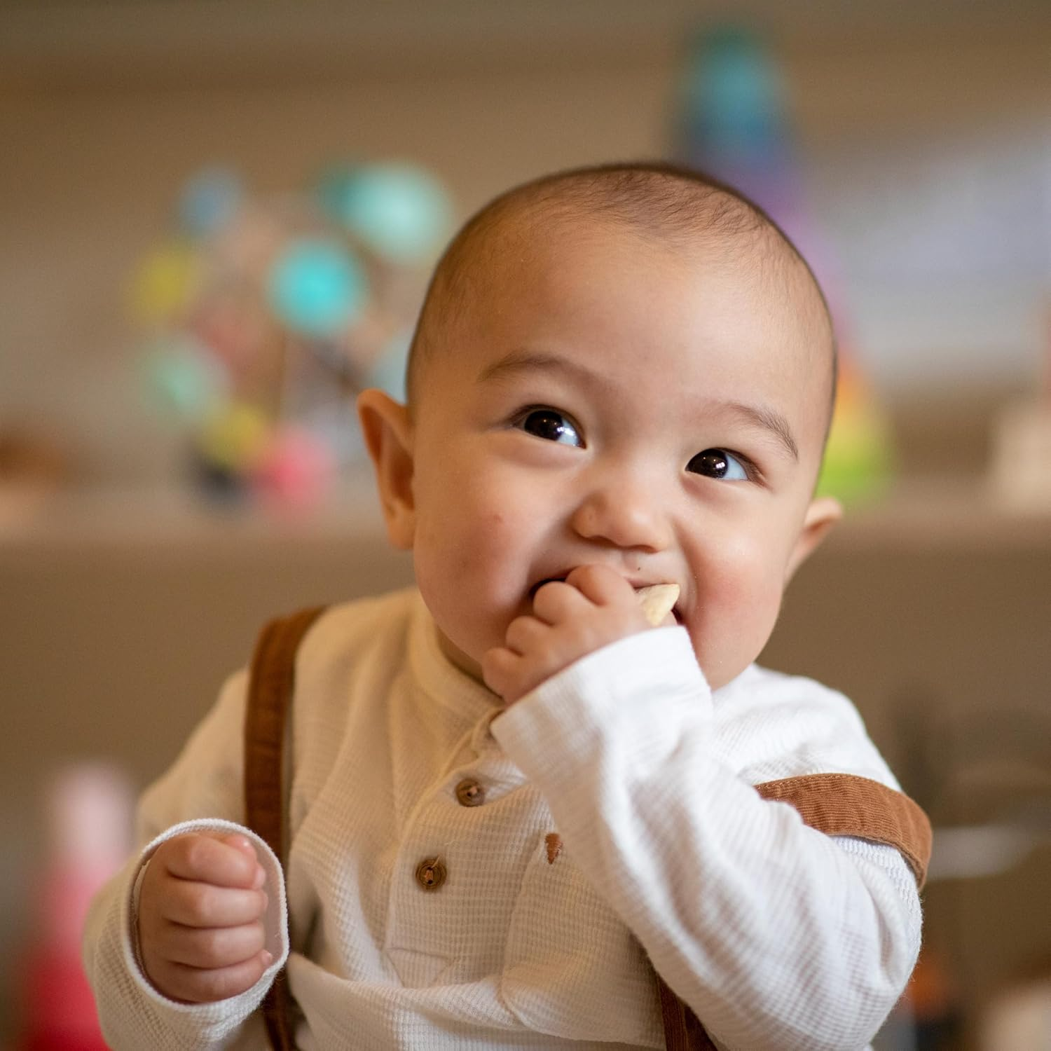 Kiddylicious - Fruity Puffs - Banana - Delicious Snacks for Babies - Suitable for 7+ Months - 10G image number 3