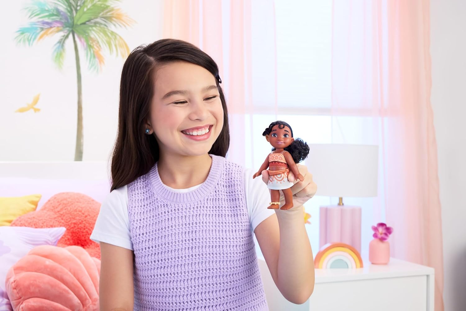 Mattel Disney Moana 2 Simea Fashion Doll with Anklet Accessory, 5 Moveable Joints & Removable Outfit, Toys Inspired by the Movie image number 1