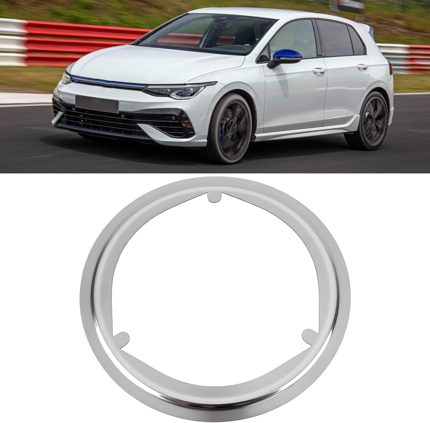 2Pcs Exhaust Pipe Downpipe DPF Connecting Gasket 1K0253115T Compatible with Audi Compatible with VW image number 1