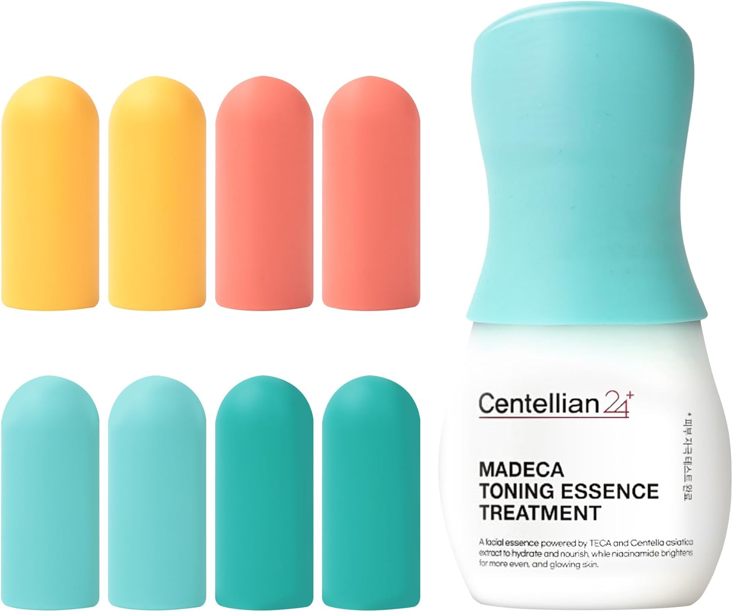 Silicone Bottle Covers for Travel，8 Pack Elastic Sleeves Leak-Proof Travel Toiletries Caps, Lightweight Reusable Travel Accessories for Luggage for Women Men for Travel Size Toiletries image number 3