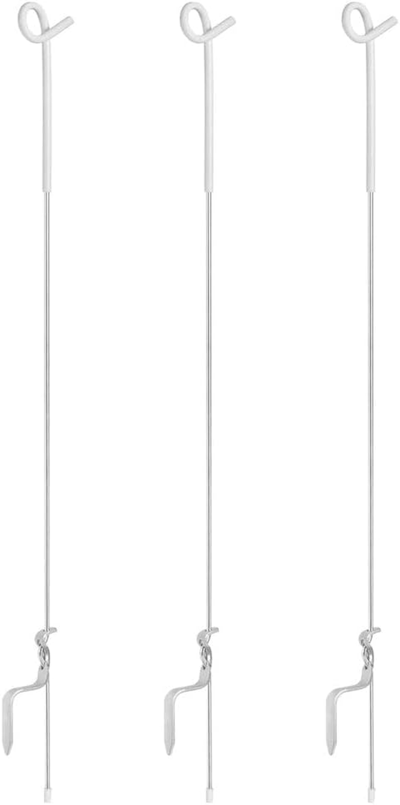 Giantz 20X Electric Fence Pigtail Posts Steel Graze Farming Fencing Insulated image number 2