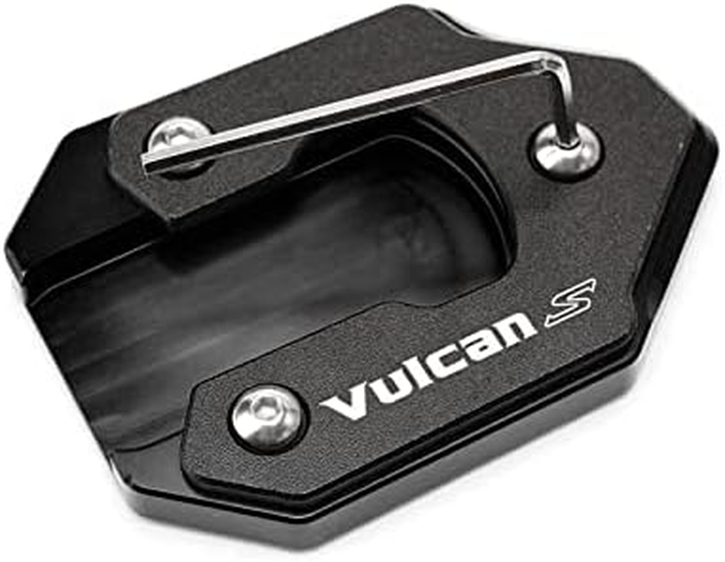 MOWOK Motorcycle Kickstand Pad Support Fits for for KAWASAKI Vulcan S 650 VN650 2015-2021 2022 2023 2024 Side Stand Plate Pad image number 5