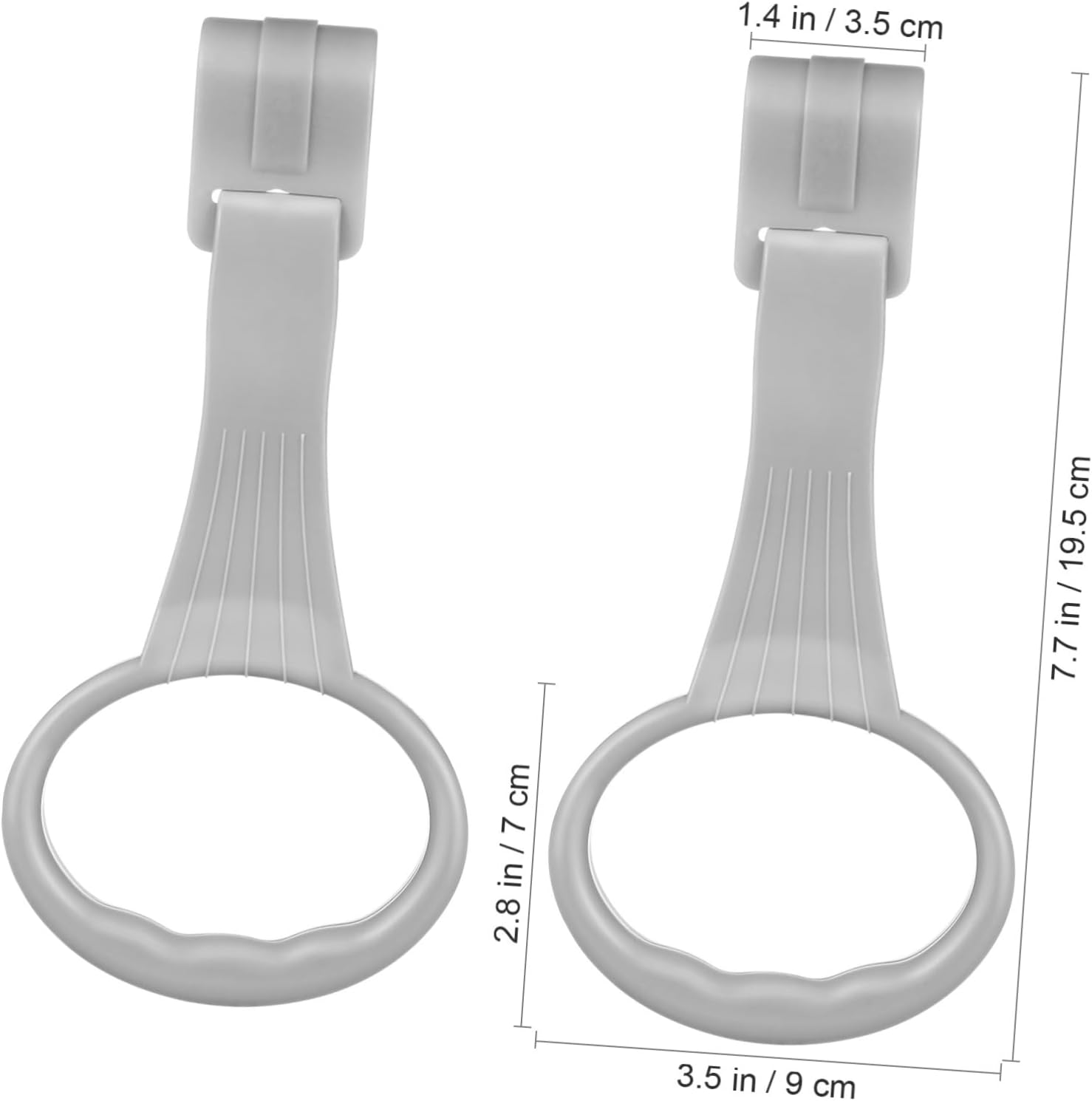 Garneck Boy Girl Bed Standing Safety Ring Mobile for Crib Play Cot Pull Rings Hanging Toys Boy Girl Travel Bed image number 4