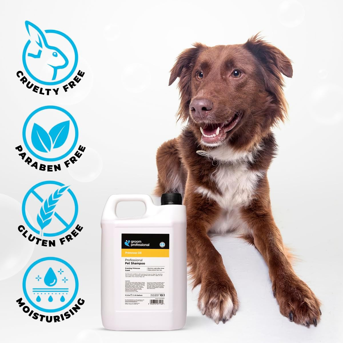 Groom Professional Evening Primrose Oil Spray (400 Ml) - Professional Care Spray for Dogs with Evening Primrose Oil, Reduces Frizz, Gives Shine & Smoothness, UK image number 2