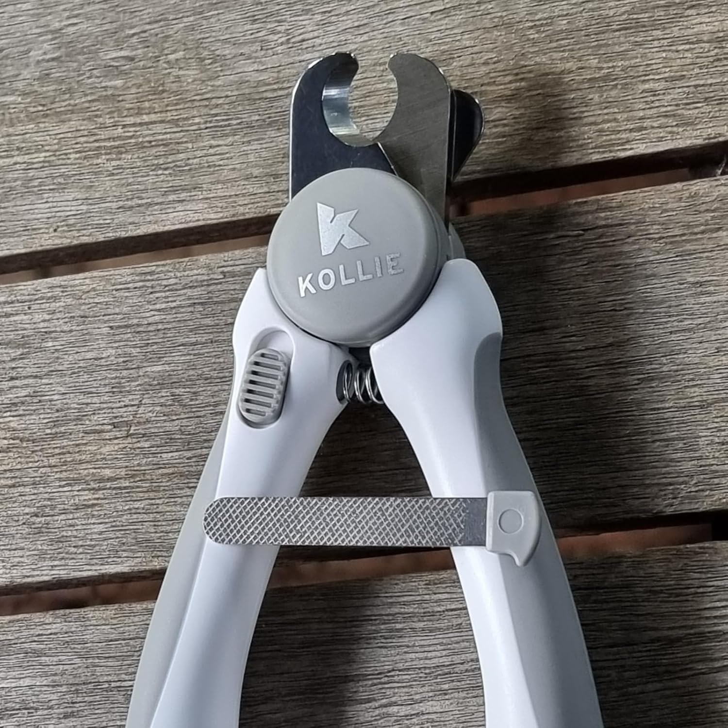 Kollie Dog Grooming Kit &ndash; Dog Nail Clippers with Safety Guard & Nail File, Slicker Brush for Deshedding, Stainless Steel Blades, Non-Slip Handles for Small, Medium & Large Dogs and Cats image number 6